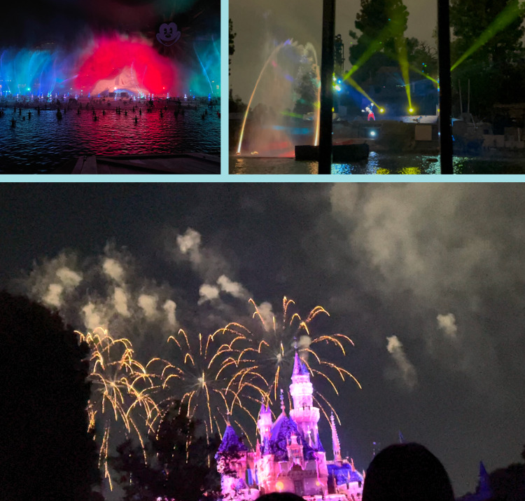 Nighttime Entertainment at Disneyland and California Adventure